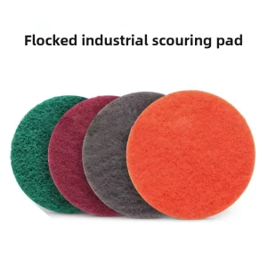 Stainless Steel Polishing Wire brushed Cloth 2 inch 3 inch 4 inch 5 inch Industrial Scouring Pads Melon sponge Scrubbers Sanding