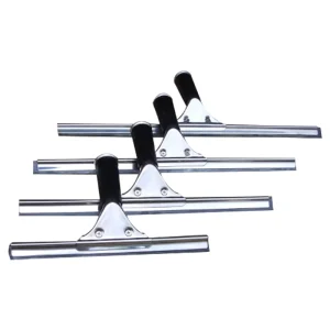Stainless Steel Window Squeegee with Plastic Handle for Floor and Window Cleaning Tools