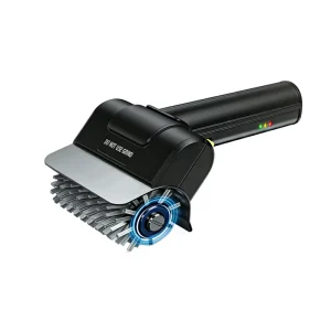 Stainless Steel Wire Electric Barbecue Cleaning Brush Plastic Handle Grill Grease Removal Outdoor Cooker Tool