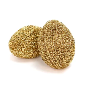 Stainless Steel Wool Scouring Pad Heavy Duty Cleaning Steel Wire Cloth Sponge for Kitchen and Home Use