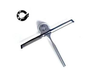 Stainless Steel Zinc Alloy Bathroom Glass Cleaning Shower Squeegee Durable Water Window Washer Squeegees