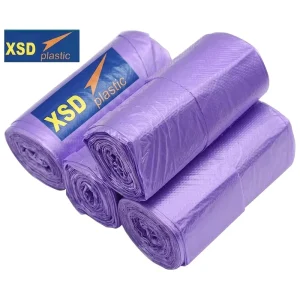 Stars Seal Trash Bags for Kitchen HDPE Garbage Bag Anti Puncture Reliable Household Bin Liners Factory direct Sale