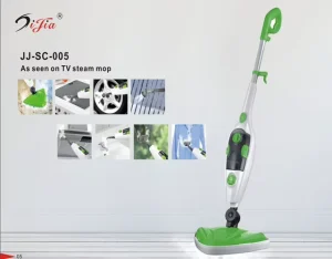 Steam Floor Mop Cleaner Steamer Swivel Head Hard with Accessories