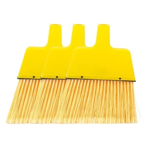 Steel Big Cleaning Broom Head with PET Bristle and Steel Long Handle Household Use Plastic Big Broom Head