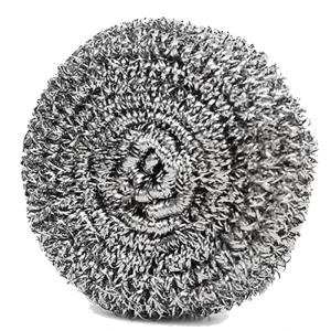 Steel Wool Scrubbers Flexible Scrubber Pads for Cleaning Dishes Pots Pans Grills and Sinks