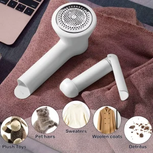 Sticky Clothes Lint Remover Rechargeable Fabric Shaver Clothes Shaver Lint Roller 2 in 1 Lint Roller