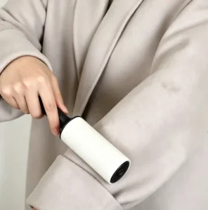 Sticky Lint Roller with Adhesive Reusable for Clothes Cleaning Pet Hair Remover & Carpet Use