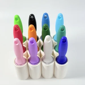 Sticky Manual Long Handle Pet Hair Remover Roller Mini Dog and Clothes Lint Roller Dust Removing Lint Roller