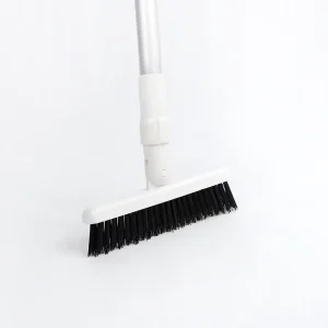 Stiff Bristles Sponge Corner Sink Gap Brush for Household Bathroom Tiles Swimming Pool Cleaning Long Handle PP Floor Scrub Brush