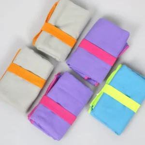 Stock Solid Color Soft Microfibre Kitchen Cleaning Towel Antibacterial Microfiber Cleaning Cloth