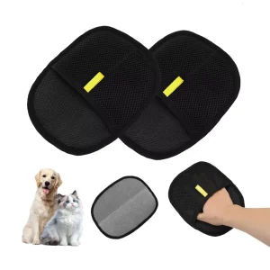Stocked Eco Friendly Pet Hair Remover Glove Static Powered Dual Sided Brush for Cats Dogs Lint Grabbing Tool Grooming Comb