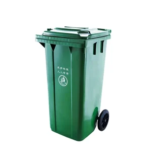 Street Outdoor Solid Waste Container Outdoor Garbage Trash Can Bin 120L Dustbin Waste Bin Compactor