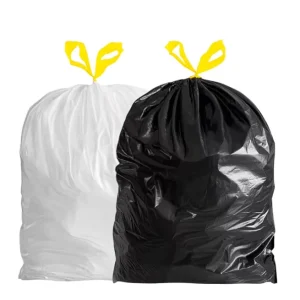 Strong Drawstring Trash Bags Large Plastic Garbage Bags for Office Household