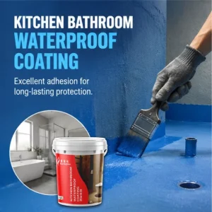 Strong Factory Quick-Setting High-Build Self-Leveling Polyurethane Waterproof Floor Coating for Kitchen and Bathroom