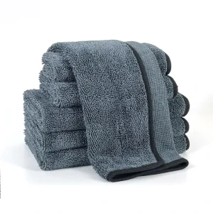 Strong Water Absorption Microfibre Cleaning Cloths and Reusable Cloth 350 Gsm Microfiber Cloth