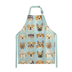 Sublimated Sleeveless Children’s Apron Reusable Waterproof Polyester Eco Friendly for Home Gardening Painting Washable