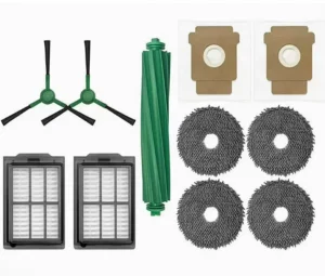 Suitable Washable Cleaning Accessories for I Robot Plus 505 405 Combo Vacuum Cleaner Main Side Brush Filter Dust Bag