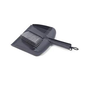 Sunshine Household Cleaning Plastic Dustpan Brush with TPR Hanging Hole Metal PP Broom Head Hand Style for Kitchen Use