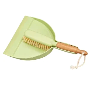 Sunshine Mini Design Bath Brushes Dustpan Set PP PET Plastic Broom Head Home Cleaning Tabletop Broom Dustpan Bag