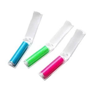 Sunshine Travel Friendly Reusable Mini Portable Pet Hair Lint Remover Brush Roller Manual Sticky Cleaning Plastic Clothes