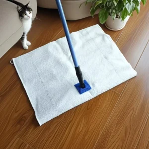 Super Absorbent Eco-Friendly Stitch Bonded Nonwoven Recycled Cotton Kitchen Floor & Mop Cleaning Cloth
