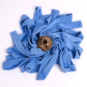 Super Absorbent Microfiber Strip Cloth Mop Aluminum Pole Washable and Reusable Floor Cleaning Microfiber Mop Refill