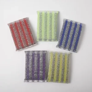 Super Absorbent Non Scratch High-Density Double-Sided Dishwashing Brush Scouring Pad Sponge Kitchen for Daily
