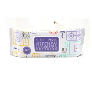 Super Oil Absorbent Disposable Wipes Dining Table Kitchen Cleaning Cloth Nonwoven Customized Wet Wipe Restaurant