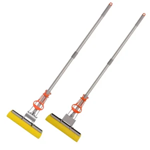 Super Water Absorbing PVA Sponge Mop Long Iron Handle Cleaning Equipment for Professional Floor Cleaning Bulk Price