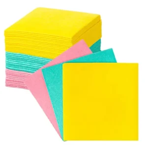 Super Water Absorption Lint Free Needle Punched Nonwoven Cleaning Cloth Kitchen Nonwoven Wiping Cloth
