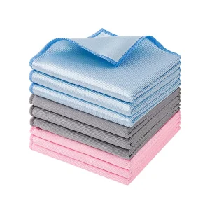Superfine Fiber Home Kitchen Cleaning Cloths Highly Absorbent and Soft Glass Cloth Trace free Cloth