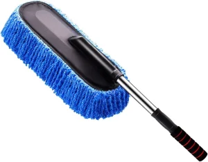 Superfine Fiber Retractable Microfiber Car Duster with Handle for Home Cleaning Dust Removal