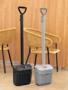 Supply Home Use 2 in 1 Ergonomic Iron Pole Plastic Broom and Dustpan Set