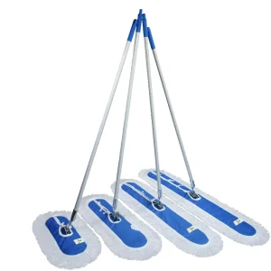Supply Wet Dry Aluminum Pole Dust Thickened Polyester Cloth Mop for Household Commercial