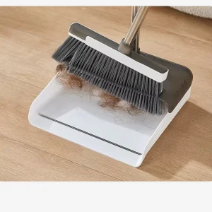 Sustainable PP Broom Dustpan Set Household High-end Soft Bristle Garbage Shovel Plastic Handle