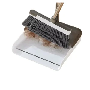Sustainable PP Handheld Broom Dustpan Set Home High end Soft Bristle Garbage Shovel Plastic Handle