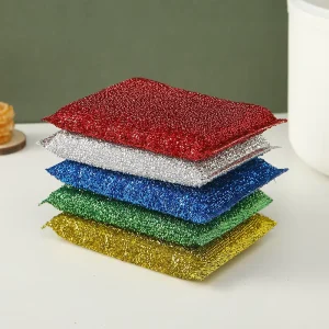 Sustainable Use Strong Cleaning Scrub Sponge Kitchen Free Dish Wash Sponge Pad