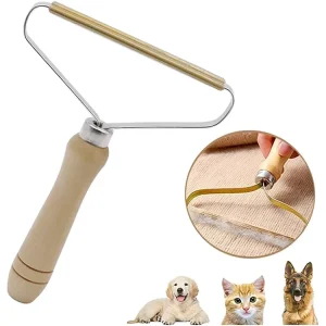 Sweater Woolen Coat Clothes Mini Portable Fur Remover Fuzz Fabric Brush Tool Wood Lint Remover