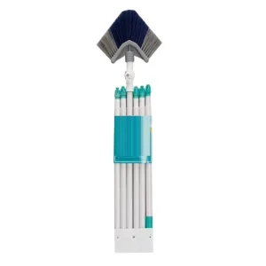 Sweeping Broom with Telescoping Handle for Cleaning Eave Ceiling Cleaning Broom