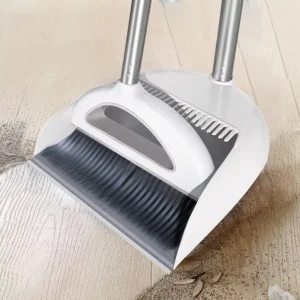 Sweet Potato PET Hair Free Home Use Dustpan and Broom Set for Sweeping Durable and Magic Design