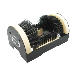 TDF Eco Friendly Plastic Squeegee Cleaning Brush with Metal Handle for Shoe Polish and Household Dirt Removal