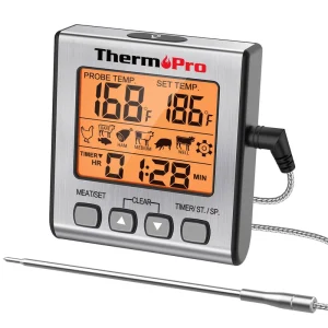 TP16S BBQ Cooking Probe Thermometer Digital Cooking Thermometer