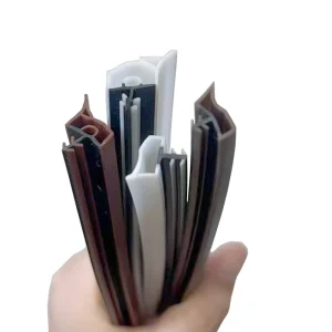 TPE Co-Extruded Rubber Door Sealing Strip for Timber Door Frames Noise Reduction FY-10