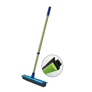 TPR Brooms Floor Broom with TPR Squeegee From BSCI Factory
