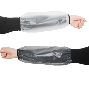 TPU Arm Sleeves Covers New Soft Waterproof Oilproof Oversleeve Protector for Arm with Elastic on Cuffs