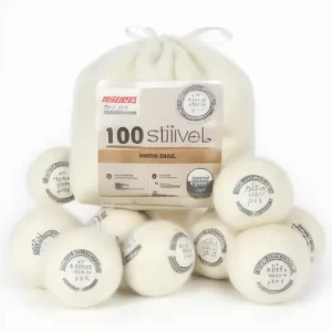 TX-010a Factory New Wool Dryer Balls for Dryer Use Effective Smell Removing & Dehumidifying Discs for Laundry