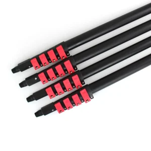TXW-6-108 6 Sections Telescopic Pole 3k 100% Carbon Fiber Flip Cam Locking Extendable Tube Higher Strength Cleaning