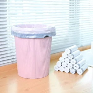 Tall Kitchen Drawstring Trash Bags Clean Odorless Scent 13 Gallon
