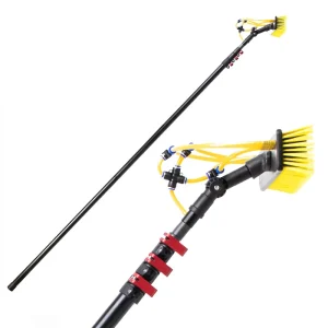 Tapered Gutter Cleaning Pole Carbon Fiber Gutter Vacuum Pole