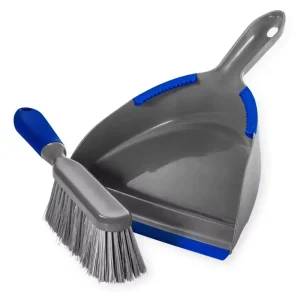Teeth Moulded Dustpan and Brush Set for Household Cleaning
